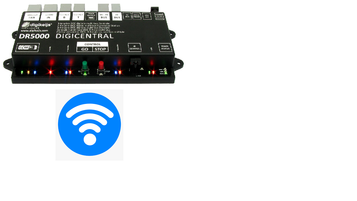 Connecting JMRI to DR5000 via USB and Wifi